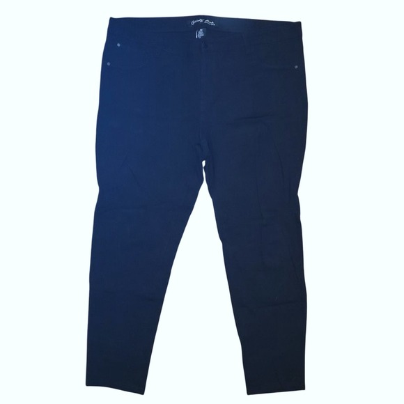 Celebrity Pink Women's plus size 22 Black skinny work career dress pants - Picture 1 of 3